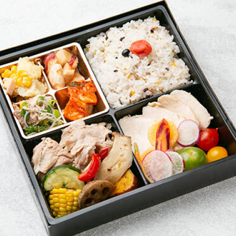 国産特選豚肉　柚子香るポン酢あっさり仕立て彩り弁当